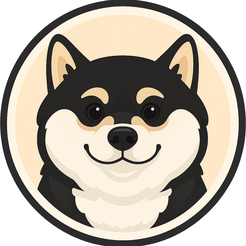 Kuroshiba Black Shiba Partner Emblem